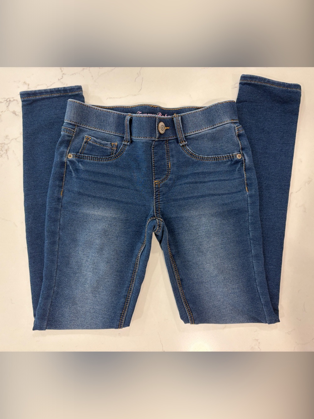 Tommy Bahama Kid's Medium Blue Stretch Denim Jeans/Jeggings (NEW)